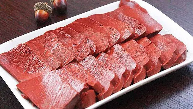 Ảnh Huyết heo - Tiệm Thịt Heo Bé Sáu
