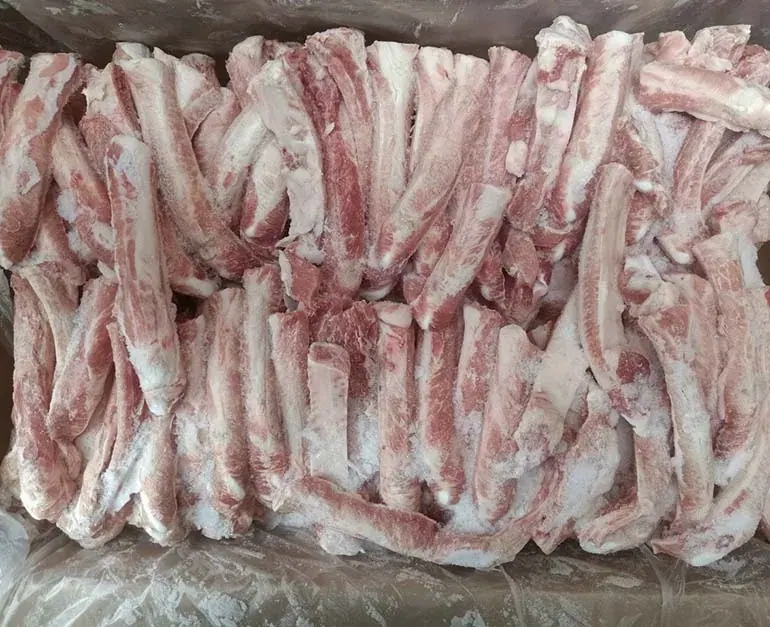 Ảnh Sườn cây đông lạnh - Tiệm Thịt Heo Bé Sáu